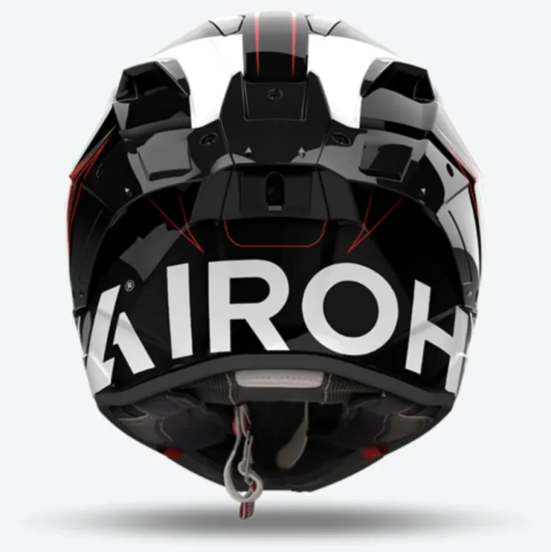 Casco Integrale Airoh Gp800 Must Rosso Lucido
