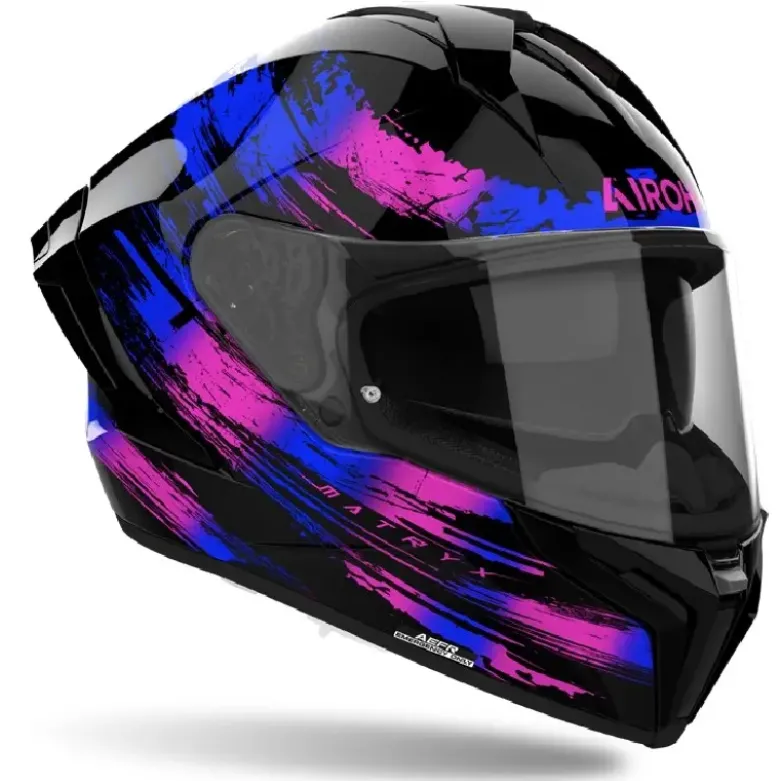 Casco Integrale Airoh Matryx Reflex Violet Lucido