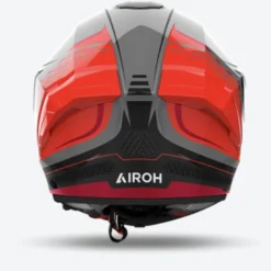 Casco Integrale Airoh Matryx Rocket Rosso Fluo Lucido