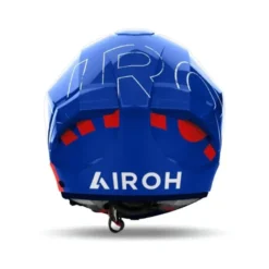 Casco Integrale Airoh Matryx Scope Blu Rosso Lucido