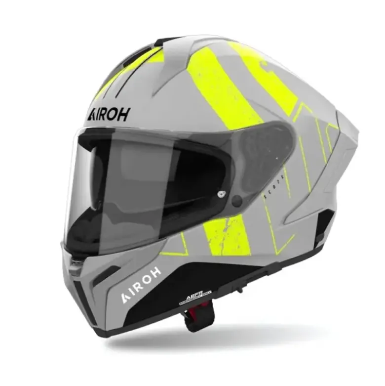 Casco Integrale Airoh Matryx Scope Giallo Opaco