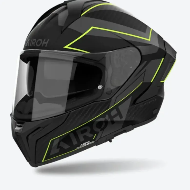 Casco Integrale Airoh Matryx Sentinel Giallo Opaco