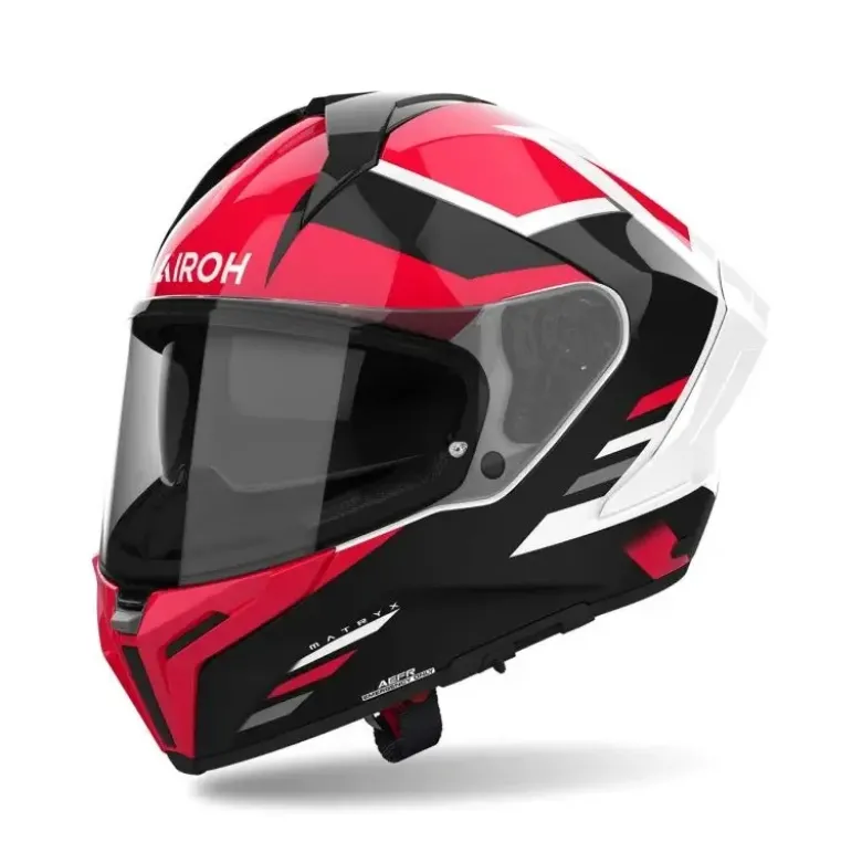 Casco Integrale Airoh Matryx Thron Rosso Lucido