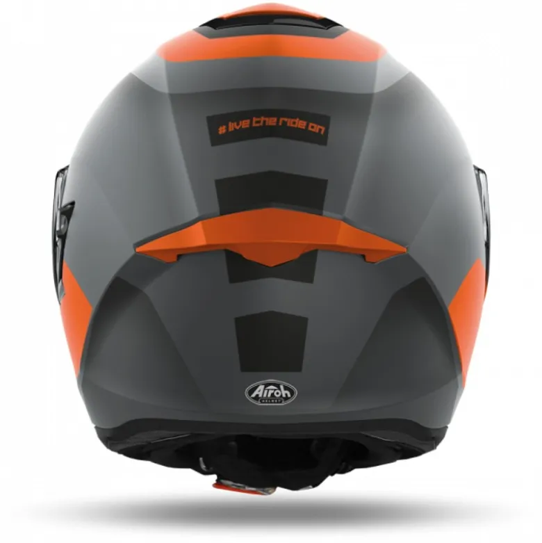 Casco Integrale Airoh St.501 Dock Arancio Opaco