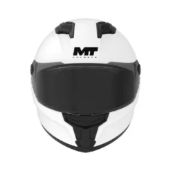 Casco Integrale Bambino Mt Helmets Ff126 Stinger 2 A0 Pure Perla Bianco Lucido