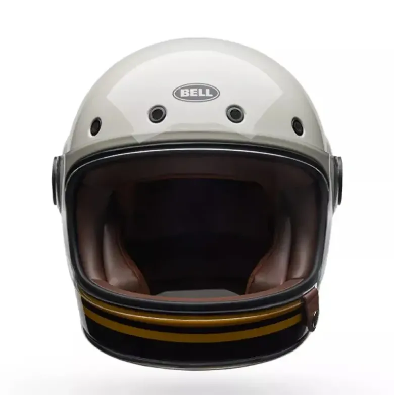Casco Integrale Bell Bullitt Gt Wander Vintage Bianco Nero