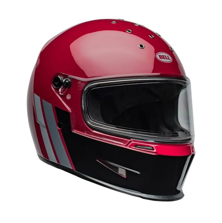 Casco Integrale Bell Eliminator 2024 Gt Brick Rosso Nero