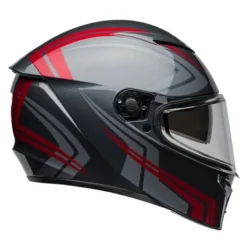 Casco Integrale Bell Lithium 2025 Jetstream Grigio Candy Rosso