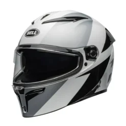 Casco Integrale Bell Lithium 2025 Shear Argento Bianco