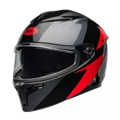 Casco Integrale Bell Lithium 2025 Shear Grigio Metallizzato Rosso