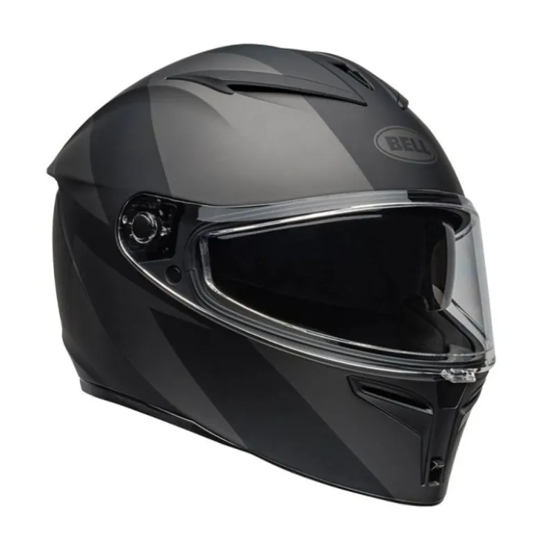Casco Integrale Bell Lithium 2025 Shear Nero Opaco Nero Metallizzato