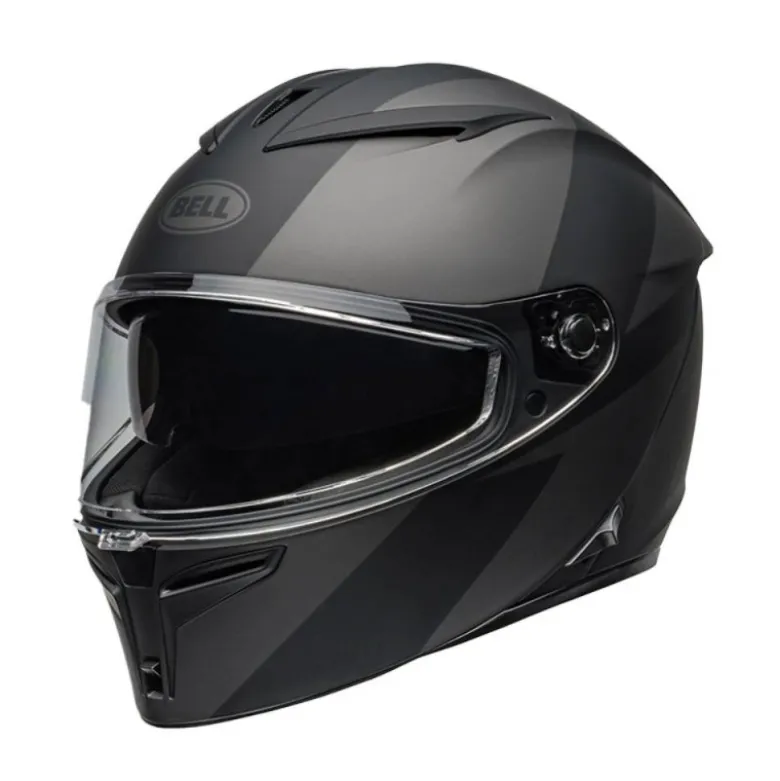 Casco Integrale Bell Lithium 2025 Shear Nero Opaco Nero Metallizzato