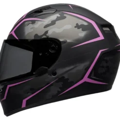 Casco Integrale Bell Qualifier Stealth Camo Nero Rosa Opaco