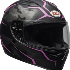 Casco Integrale Bell Qualifier Stealth Camo Nero Rosa Opaco