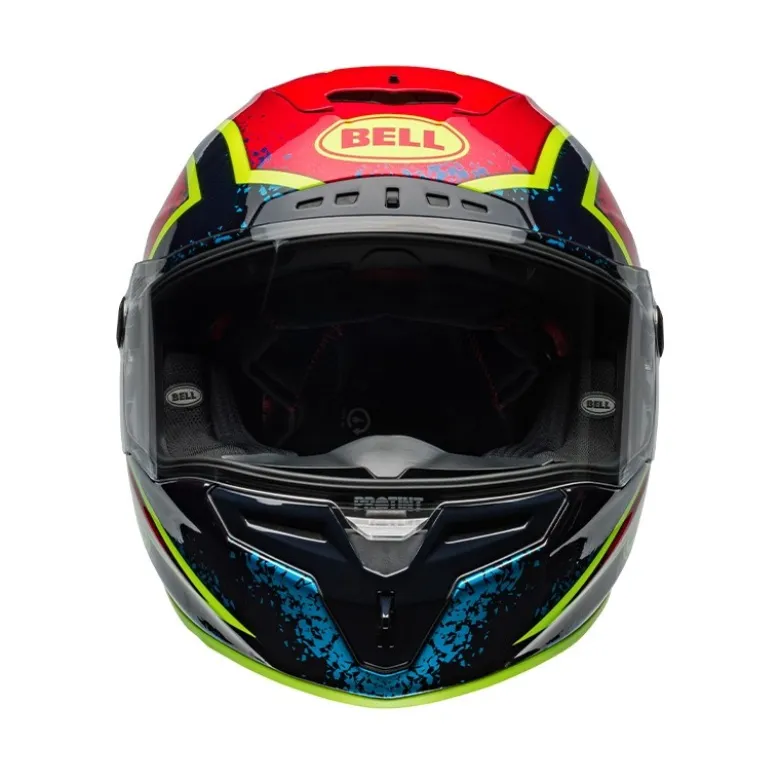 Casco Integrale Bell Race Star Flex 2024 Xenon Blu Retina
