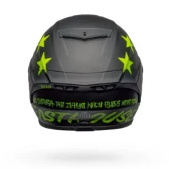Casco Integrale Bell Star DLX Mips Fasthouse Victory Circle Nero Giallo Alta Visibilità Opaco