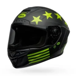 Casco Integrale Bell Star DLX Mips Fasthouse Victory Circle Nero Giallo Alta Visibilità Opaco