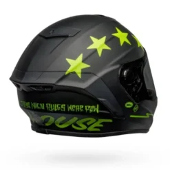 Casco Integrale Bell Star DLX Mips Fasthouse Victory Circle Nero Giallo Alta Visibilità Opaco