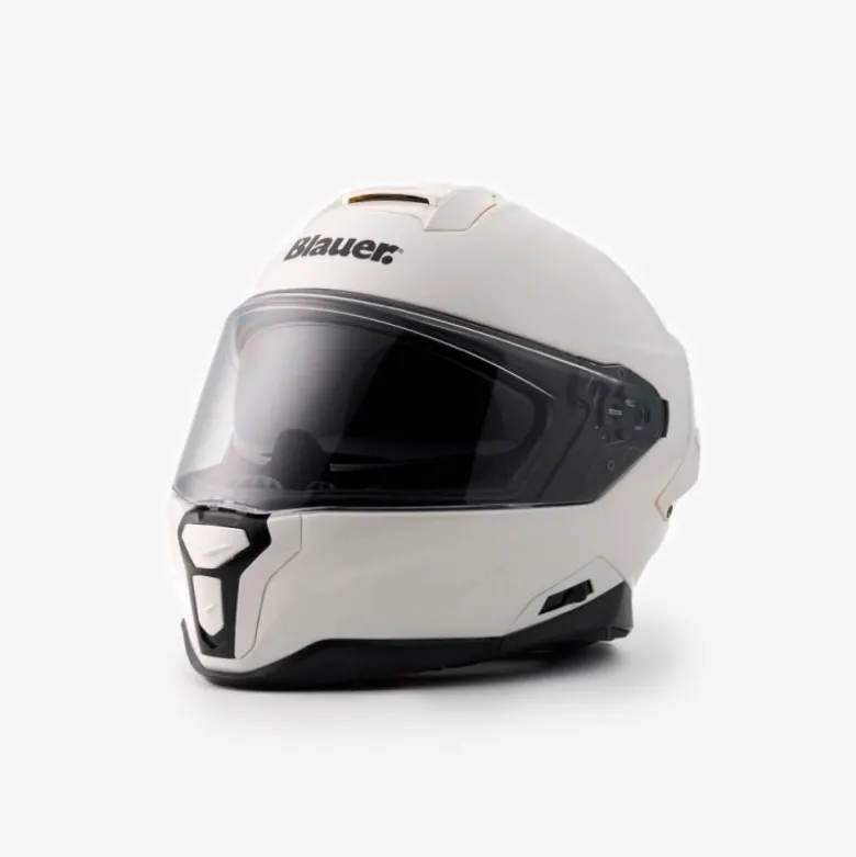 Casco Integrale Blauer FF01 Bianco Lucido