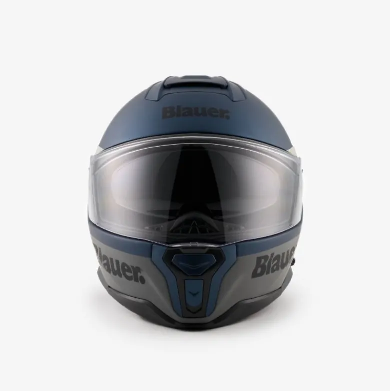 Casco Integrale Blauer FF01 Blu Opaco