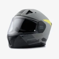 Casco Integrale Blauer NF01 Naca Grafica B Grigio Opaco