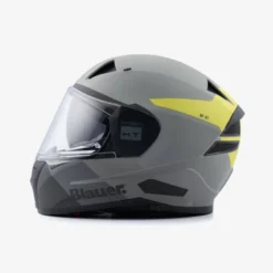 Casco Integrale Blauer NF01 Naca Grafica B Grigio Opaco