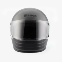 Casco Integrale Blauer 80s Titanio Nero Opaco ECE22-06