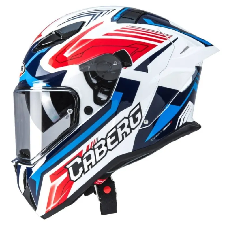 Casco Integrale Caberg Drift Evo II Jarama Bianco Rosso Blu