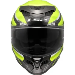 Casco Integrale Carbonio LS2 FF807 Dragon Trax H-V Giallo