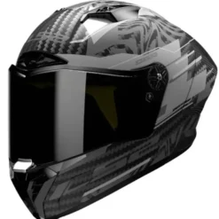 Casco Integrale Carbonio LS2 FF805 Thunder C Gp Aero Polar Nero Opaco