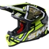 Casco Integrale Cross SMK ALLTERRA X-ACES Nero Giallo