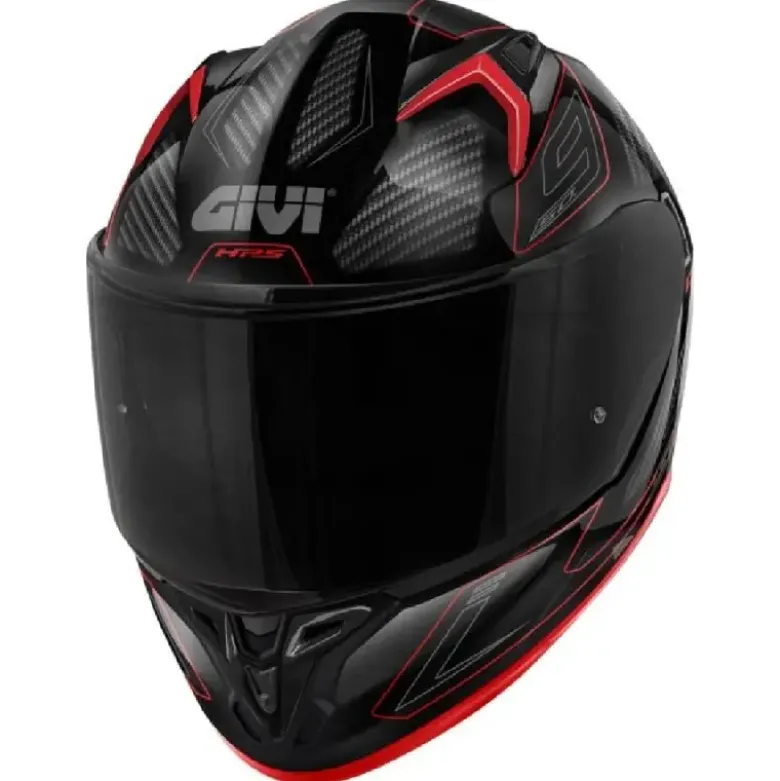 Casco Integrale Givi 50.9 Enigma Nero Titanio Rosso