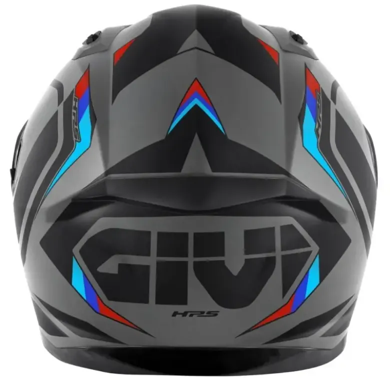 Casco Integrale Givi 50.8 Mach1 Grigio Nero Rosso