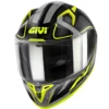 Casco Integrale Givi 50.8 Racer Nero Opaco Titanio Giallo