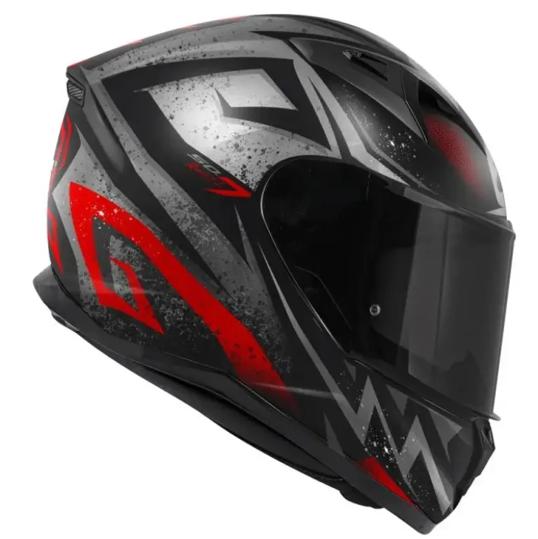 Casco Integrale Givi 50.7 Rebel Nero Rosso