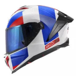 Casco Integrale Givi 50.3 Vision Bianco Blu Rosso Lucido