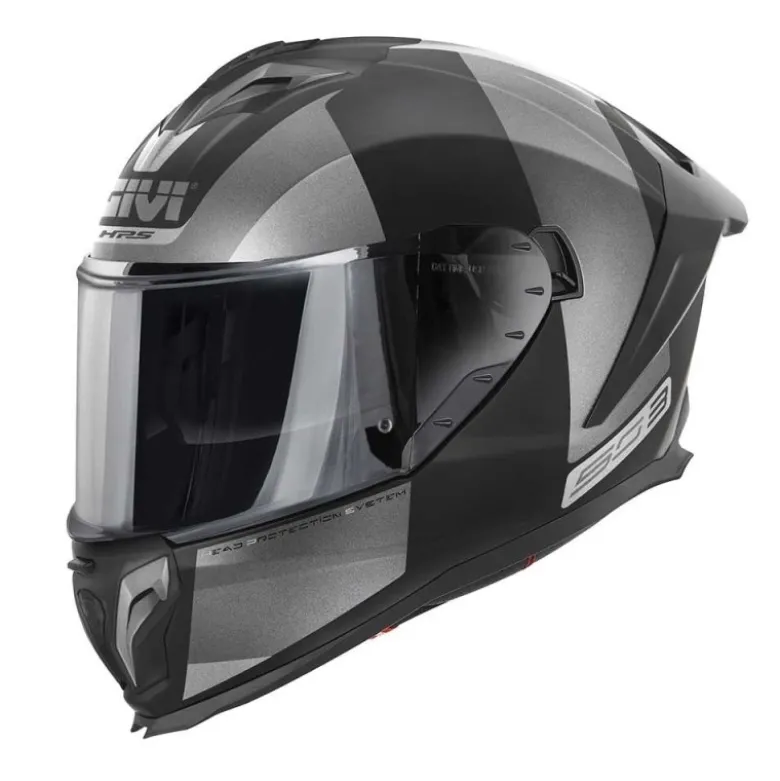 Casco Integrale Givi 50.3 Vision Nero Titanio Argento Opaco
