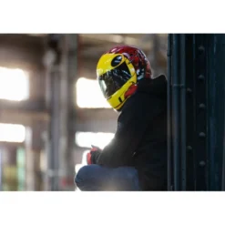 Casco Integrale Icon Airform Brozak Mips Rosso