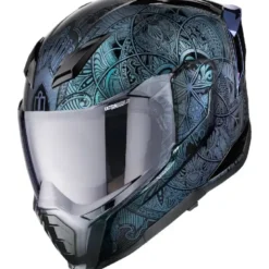 Casco Integrale Icon Ultraflite Opal Mandala Blu Nero