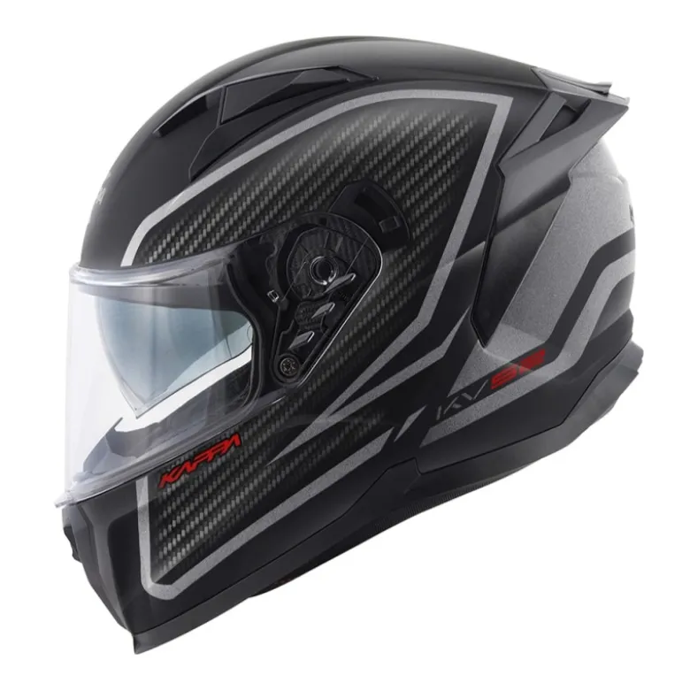 Casco Integrale Kappa KV52 Kronos Nero Opaco
