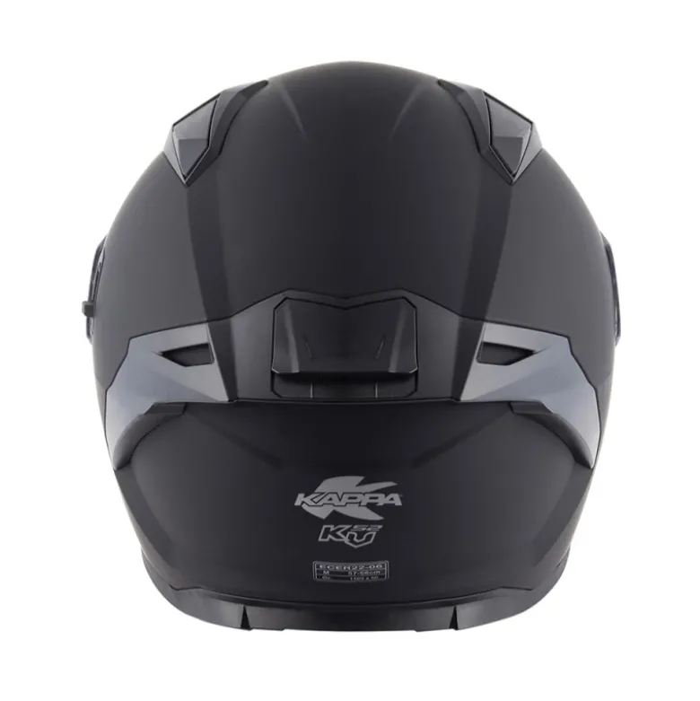 Casco Integrale Kappa KV52 Solid Nero Opaco