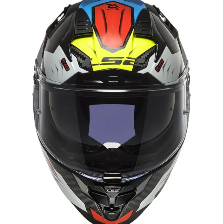 Casco Integrale Ls2 Ff327 Challenger Carbon Sporty Bianco