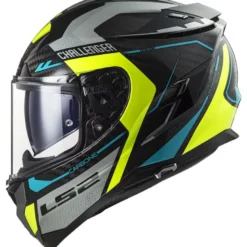 Casco Integrale Ls2 FF327 Challenger Ct2 Thorn Giallo Alta Visibilità