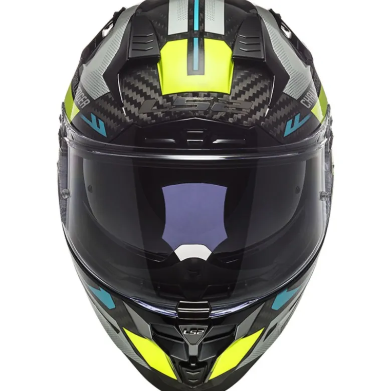 Casco Integrale Ls2 FF327 Challenger Ct2 Thorn Giallo Alta Visibilità