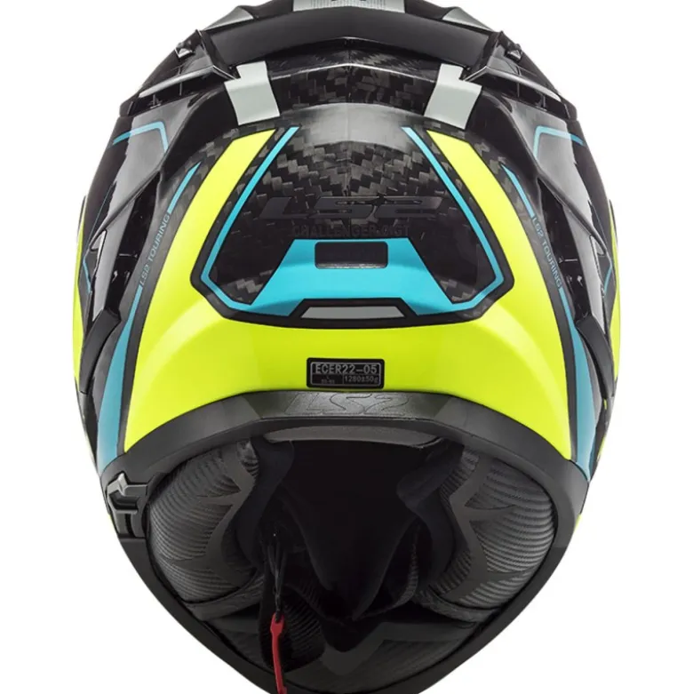 Casco Integrale Ls2 FF327 Challenger Ct2 Thorn Giallo Alta Visibilità