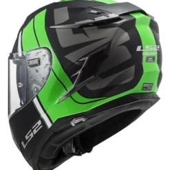Casco Integrale Ls2 FF327 Challenger Randy Verde Nero