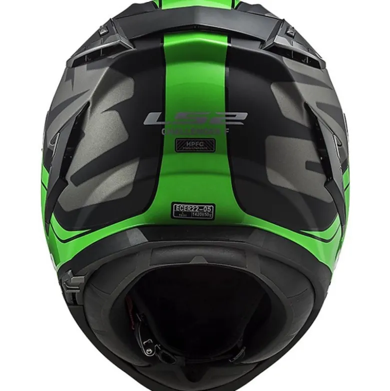 Casco Integrale Ls2 FF327 Challenger Randy Verde Nero