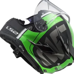 Casco Integrale Ls2 FF327 Challenger Randy Verde Nero