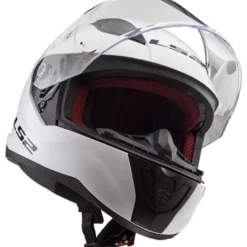 Casco Integrale Ls2 FF353 Rapid Single Mono Bianco Lucido