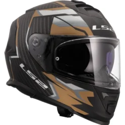 Casco Integrale Ls2 Ff800 Storm II Tracker Nero Oro